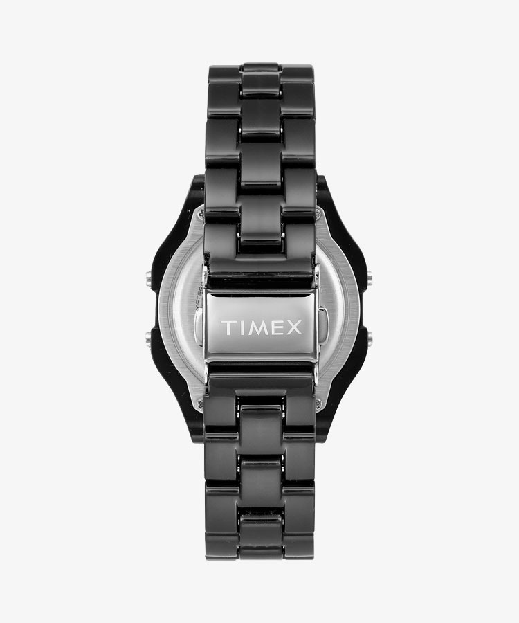 タイメックス 【国内正規品】クラシック・タイル コレクション クラシックデジタル ブラック クオーツ　ユニセックスタイプ TW2V20000