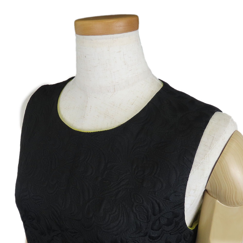 中古 ワンピース 584003 イタリア 38 ポリエステル コットン レーヨン ブラック ミニ丈 刺繍 PAOLA FRANI レディース 女性 中古 ワンピース 584003 イタリア 38 ポリエステル コットン レーヨン ブラック ミニ丈 刺繍 PAOLA FRANI レディース 女性