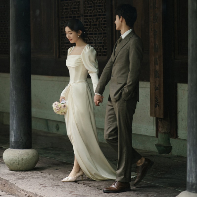 ロング結婚式お花嫁 白 ホワイト パーティー パーティー結婚式 ロング結婚式お花嫁 白 ホワイト パーティー パーティー結婚式