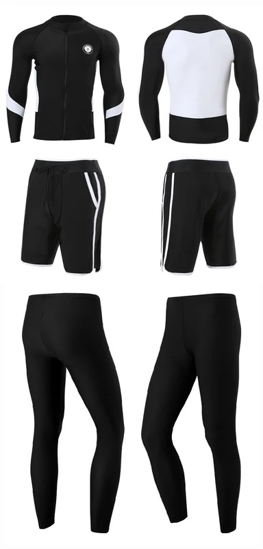 Wosunrushガードカップル2023新しい韓国長袖マルチピース水着水着入浴スーツサーフィンロングパンツ Wosunrushガードカップル2023新しい韓国長袖マルチピース水着水着入浴スーツサーフィンロングパンツ