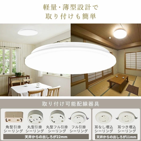 LEDシーリングライト 14畳用 LEDライト リモコン付き 調色機能 NLEH14Y01B-LC-TY