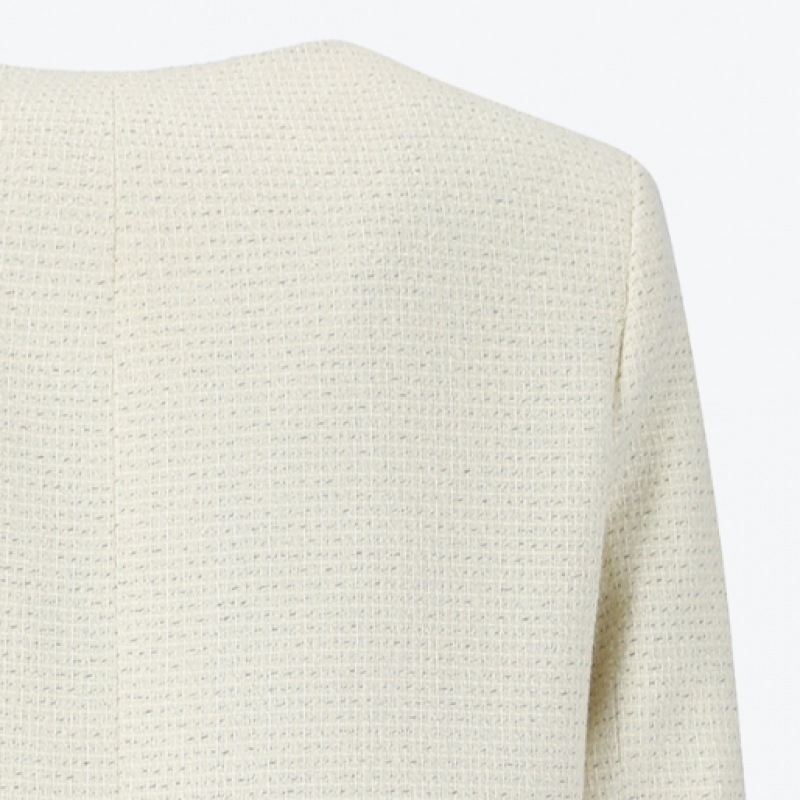 （フォレスト）カラートリムツイードクロップジャケット（SZ3JKM6）