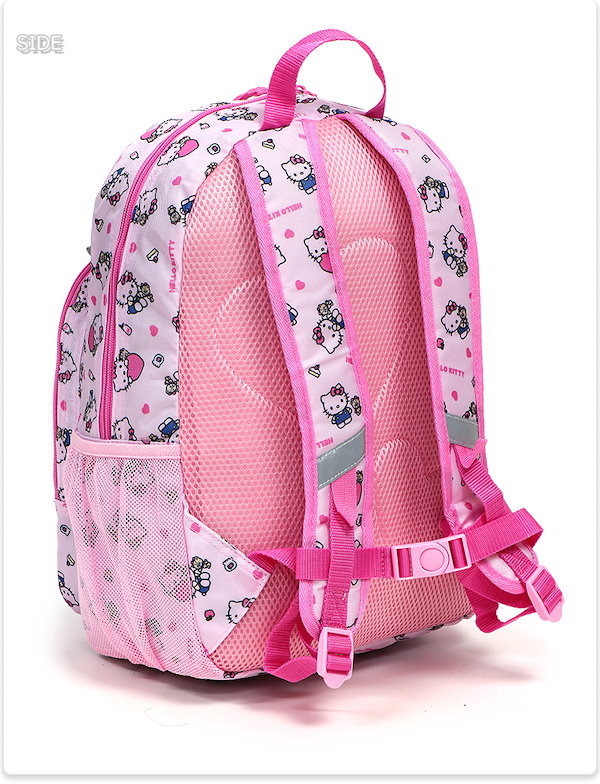 【ステラキッズ】ピザキャラクター リュックサック キャラクター リュックサック バックパック スクエア 四角