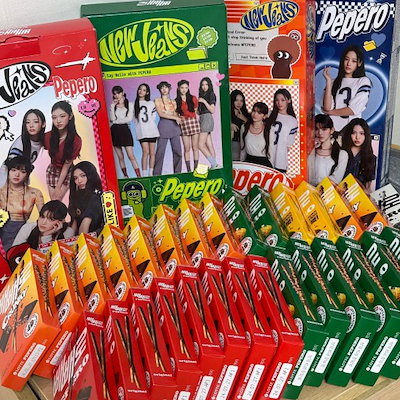 Qoo10] ロッテ [ NEWJEANS ペペロ 8/10/ : 食品