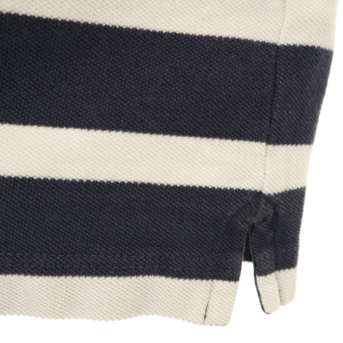 ボーダー柄 半袖 ポロシャツ L チャコールネイビー C3121 メンズ 古着 ボーダー柄 半袖 ポロシャツ L チャコールネイビー C3121 メンズ 古着