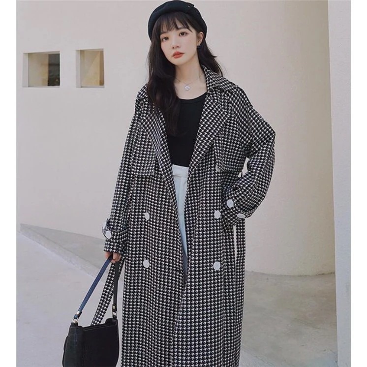 トレンチコート レディース ロングコート コート アウター 千鳥柄 チェスター 秋物 春コート 通勤 トレンチコート レディース ロングコート コート アウター 千鳥柄 チェスター 秋物 春コート 通勤