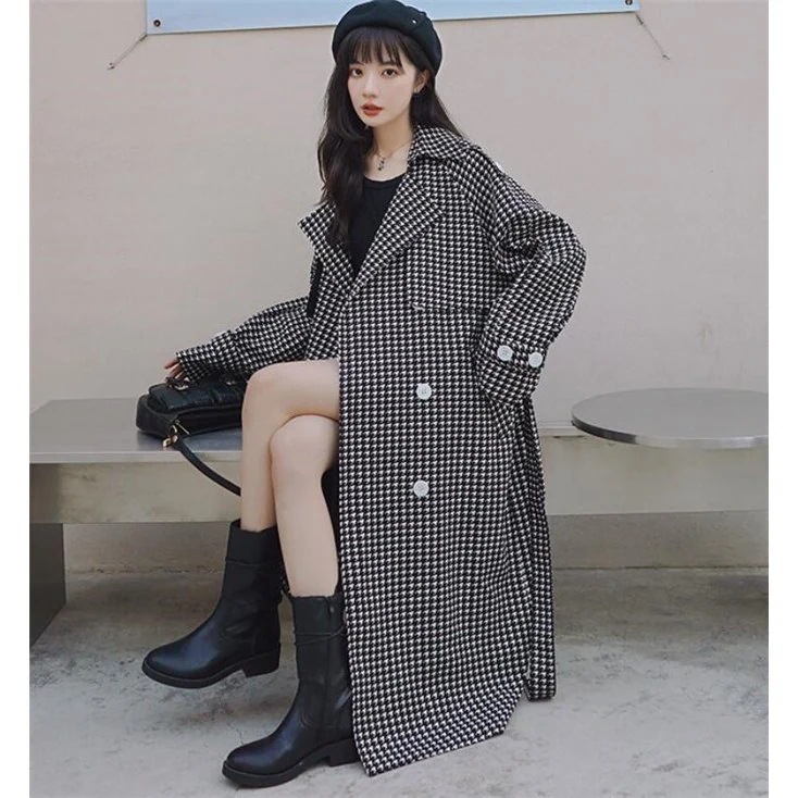 トレンチコート レディース ロングコート コート アウター 千鳥柄 チェスター 秋物 春コート 通勤 トレンチコート レディース ロングコート コート アウター 千鳥柄 チェスター 秋物 春コート 通勤