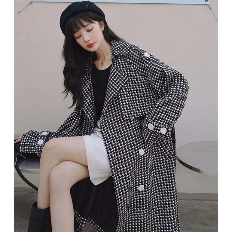 トレンチコート レディース ロングコート コート アウター 千鳥柄 チェスター 秋物 春コート 通勤 トレンチコート レディース ロングコート コート アウター 千鳥柄 チェスター 秋物 春コート 通勤