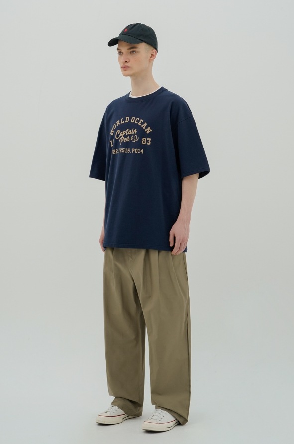 PERSTEP正規品★23SS★Curly Three Tuck ワイドパンツ PERSTEP] Curly Three-tuck Wide 日常使いに最適 Pants