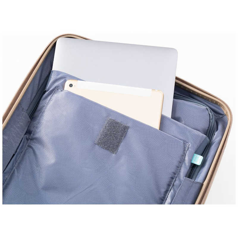 A.L.I　ハードキャリー デカかるEdge フロントオープンタイプ コーラルピンク [TSAロック搭載 /55(+10)L /3泊～5泊]　ALI07722FW