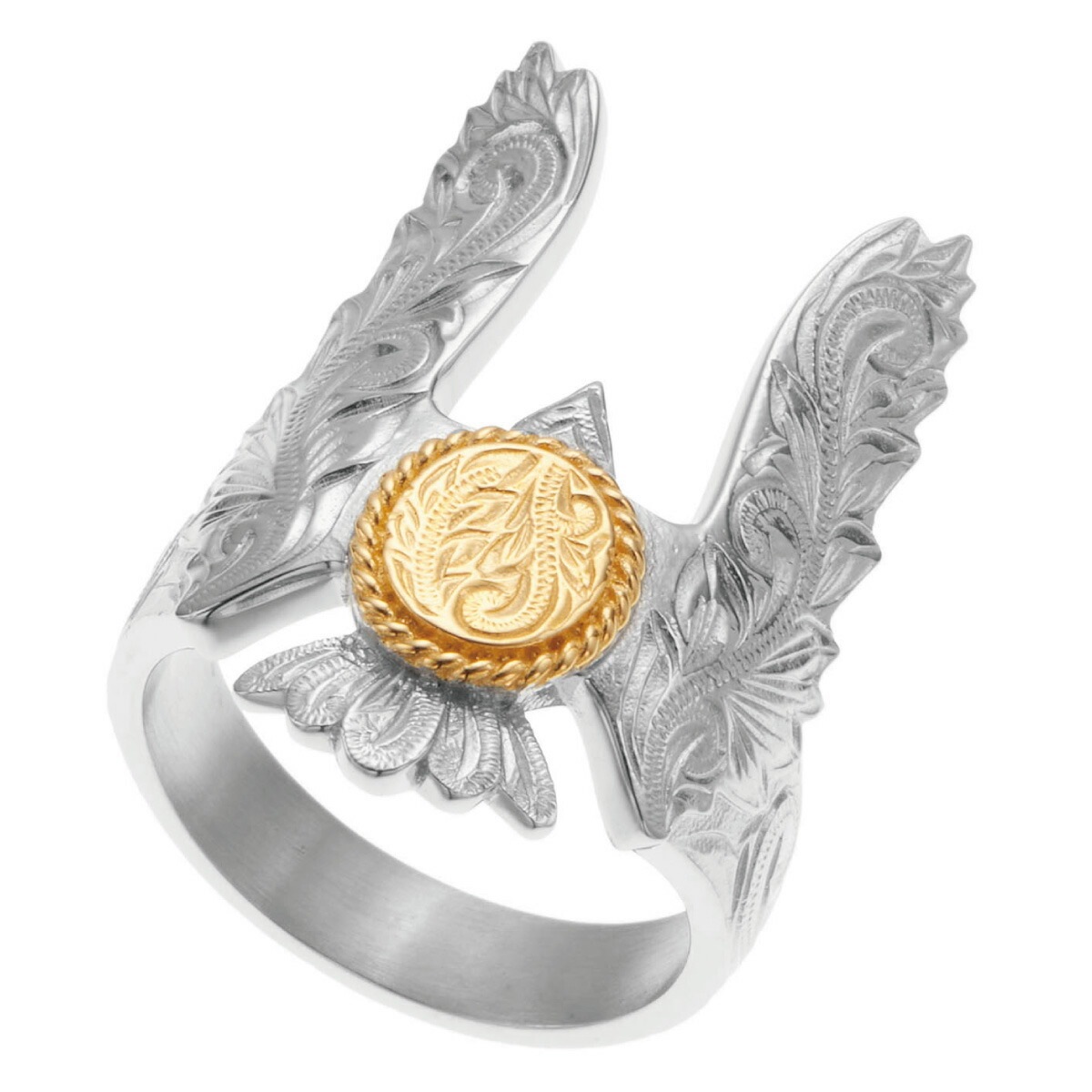 リング メンズ サージカルステンレス316L製 ハワイアン イーグル 鷲 コイン プルメリア 波 リング メンズ サージカルステンレス316L製 ハワイアン イーグル 鷲 コイン プルメリア 波