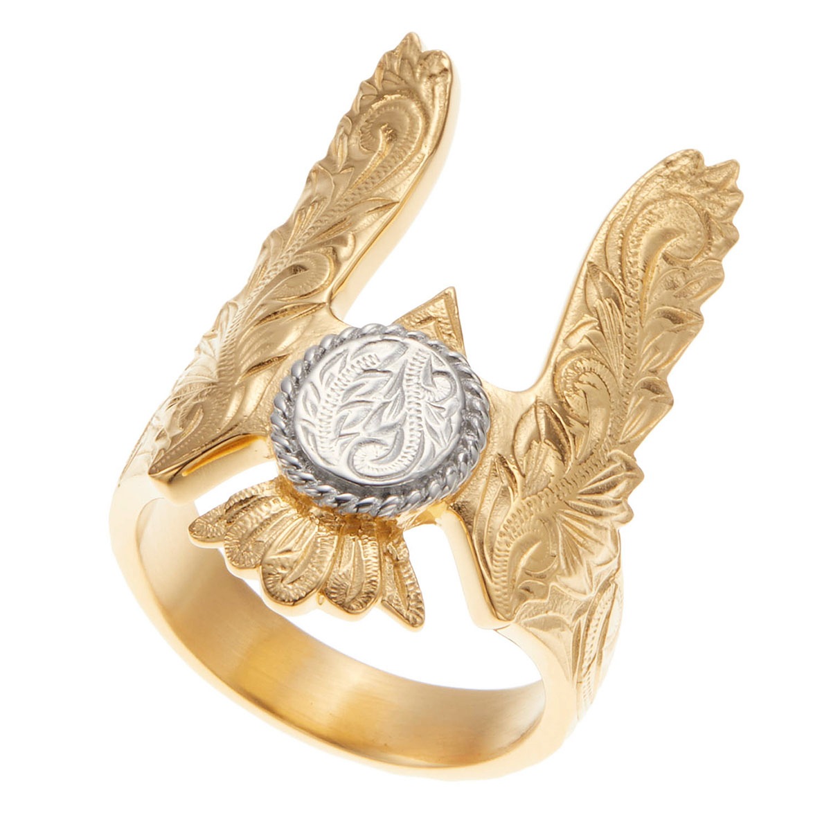 リング メンズ サージカルステンレス316L製 ハワイアン イーグル 鷲 コイン プルメリア 波 リング メンズ サージカルステンレス316L製 ハワイアン イーグル 鷲 コイン プルメリア 波