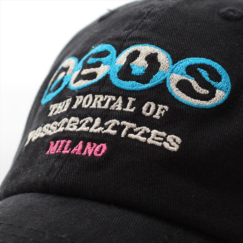 ローキャップ 帽子 メンズ Ivan Dad ブラック DMP237780-BLK ブランドロゴ ローキャップ 帽子 メンズ Ivan Dad ブラック DMP237780-BLK ブランドロゴ