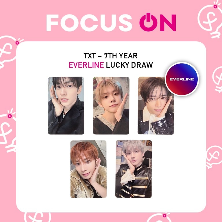 TXT 7TH YEAR 中国一直娱yizhiyuラキドロ トレカ 5枚セット Qoo10] BIGHIT Entertainment TXT 7TH YEAR WEVERSE