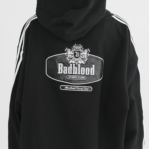 ◇24AW BADBLOOD Classic Logo Hood Zip-Up/4色◇ (BADBLOOD