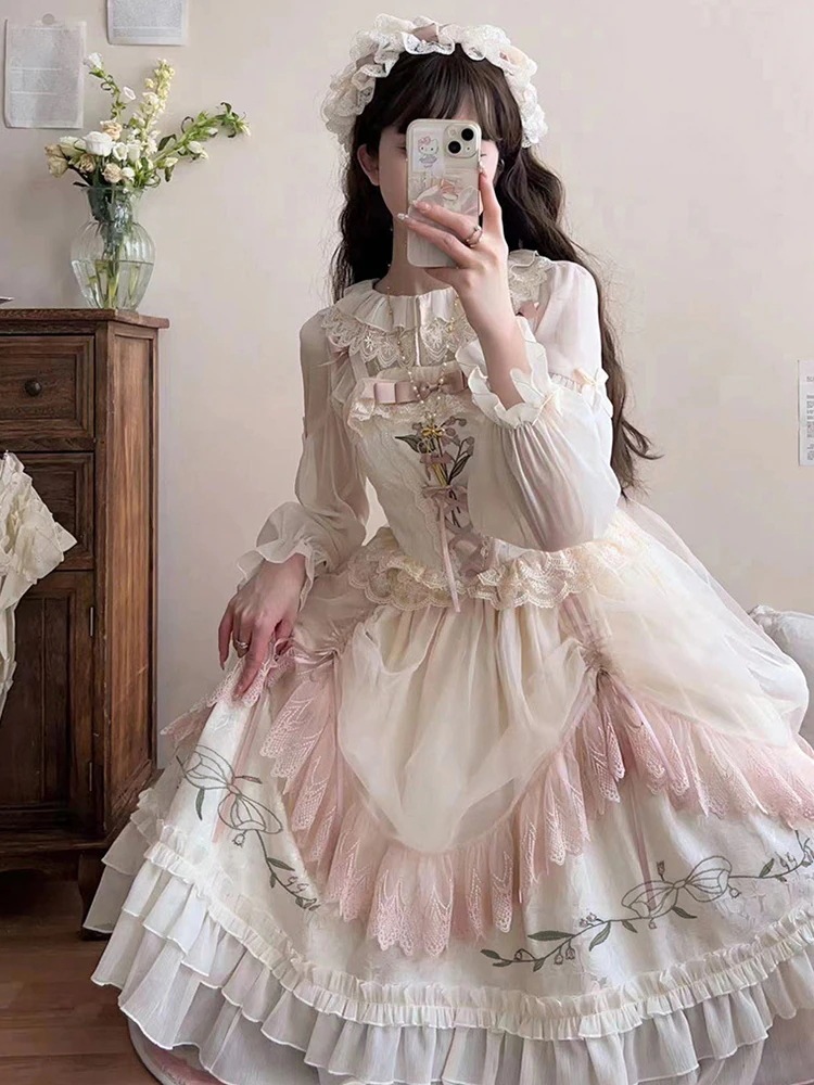 激安本日限定】ロリータ ワンピースロリータスカートはとてもキュート