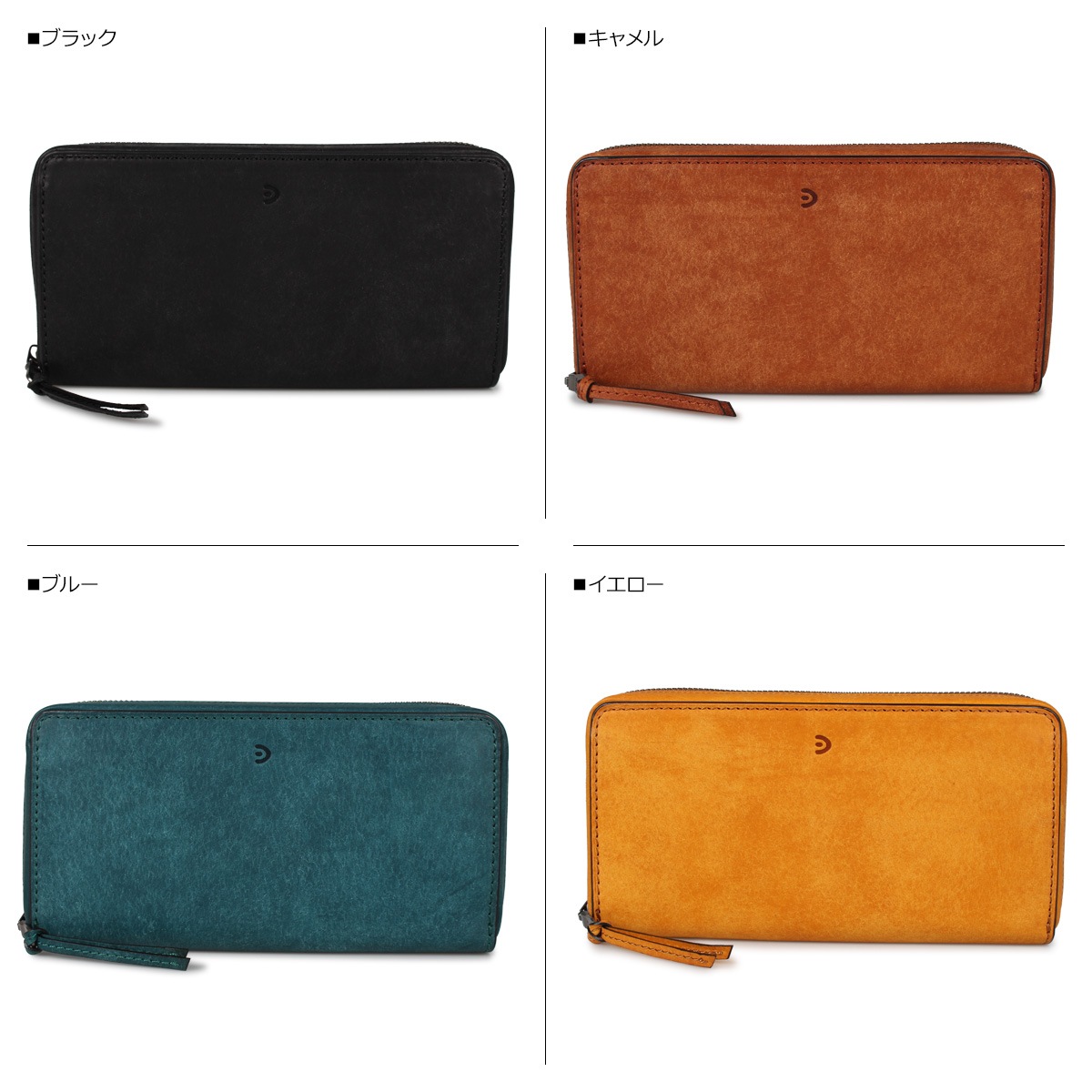 長財布 ブオナ メンズ レディース ラウンドファスナー ZYS2406 長財布 ブオナ メンズ レディース ラウンドファスナー ZYS2406
