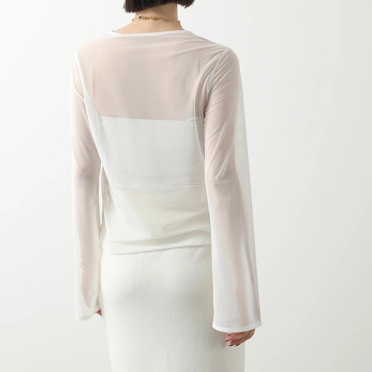 SIMONE WILD シモーネ ワイルド 長袖 カットソー EASY LS SHIRT レディース Tシャツ ロンT メッシュ シアー クルーネック カラー2 SIMONE WILD シモーネ ワイルド 長袖 カットソー EASY LS SHIRT レディース Tシャツ ロンT メッシュ シアー クルーネック カラー2