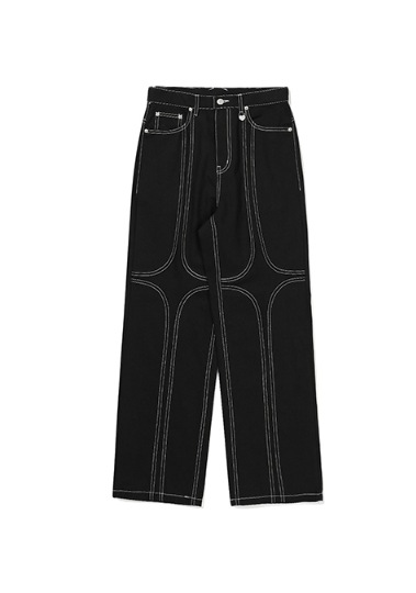 [TARGETTO] SHINING T STITCH PANTS