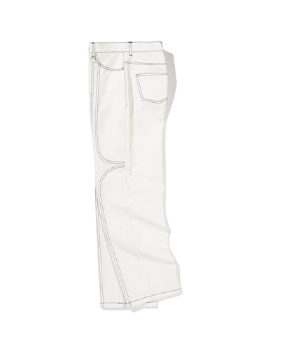 [TARGETTO] SHINING T STITCH PANTS