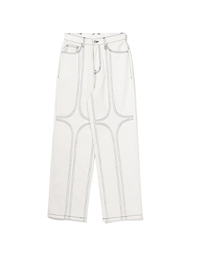 [TARGETTO] SHINING T STITCH PANTS