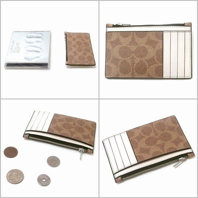 コーチ 財布 COACH アウトレット シグネチャー メンズ コインケース カードケース CV764 SVO1G