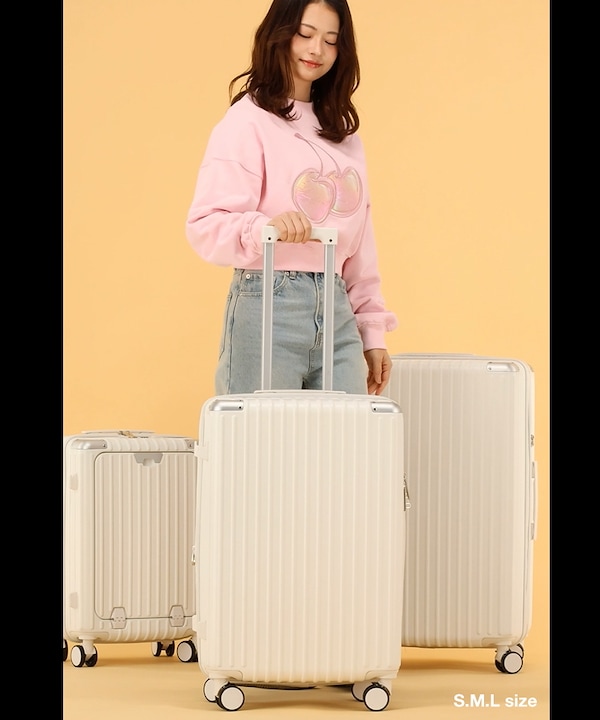 kevala　3個セット SML　スーツケース スクエア ラージ キャリーバッグ Qoo10 kevala 3個セット SML スーツケース スクエ