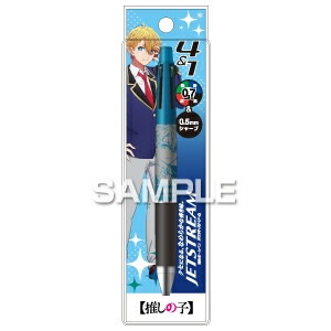 （まとめ買い）推しの子 ジェットストリーム4＆1 多機能ペン 0.7mm アクア HH3552 [x3]