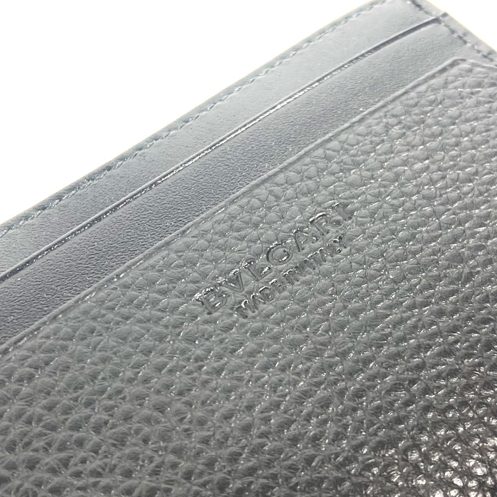 カードケース 36969 オクト OCTO ロゴ パスケース 名刺入れ 定期入れ レザー ブラック