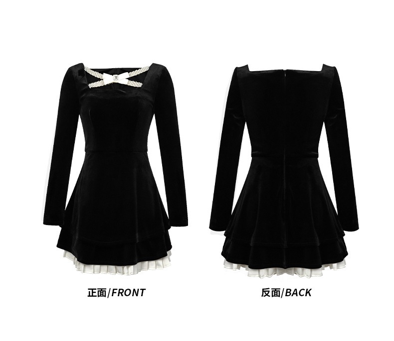 【JY.上品】 2025秋 蝶結び ベルベット プリーツ ドレス パーティー キャバ 大人 同窓会 披露宴 卒業式 結婚式 演奏会 ウェディング 二次会 メガ割 【JY.上品】 2025秋 蝶結び ベルベット プリーツ ドレス パーティー キャバ 大人 同窓会 披露宴 卒業式 結婚式 演奏会 ウェディング 二次会 メガ割