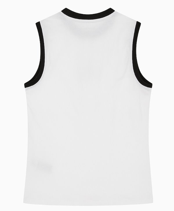  ★CK モノロゴ ノースリーブ Tシャツ コットン BEAUTY&YOUTH UNITED ARROWS｜<CGS.> オーガニックコットン