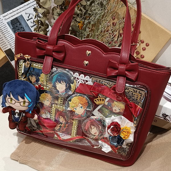 Qoo10] 痛バッグ 58mm 75mm缶バッジ 痛