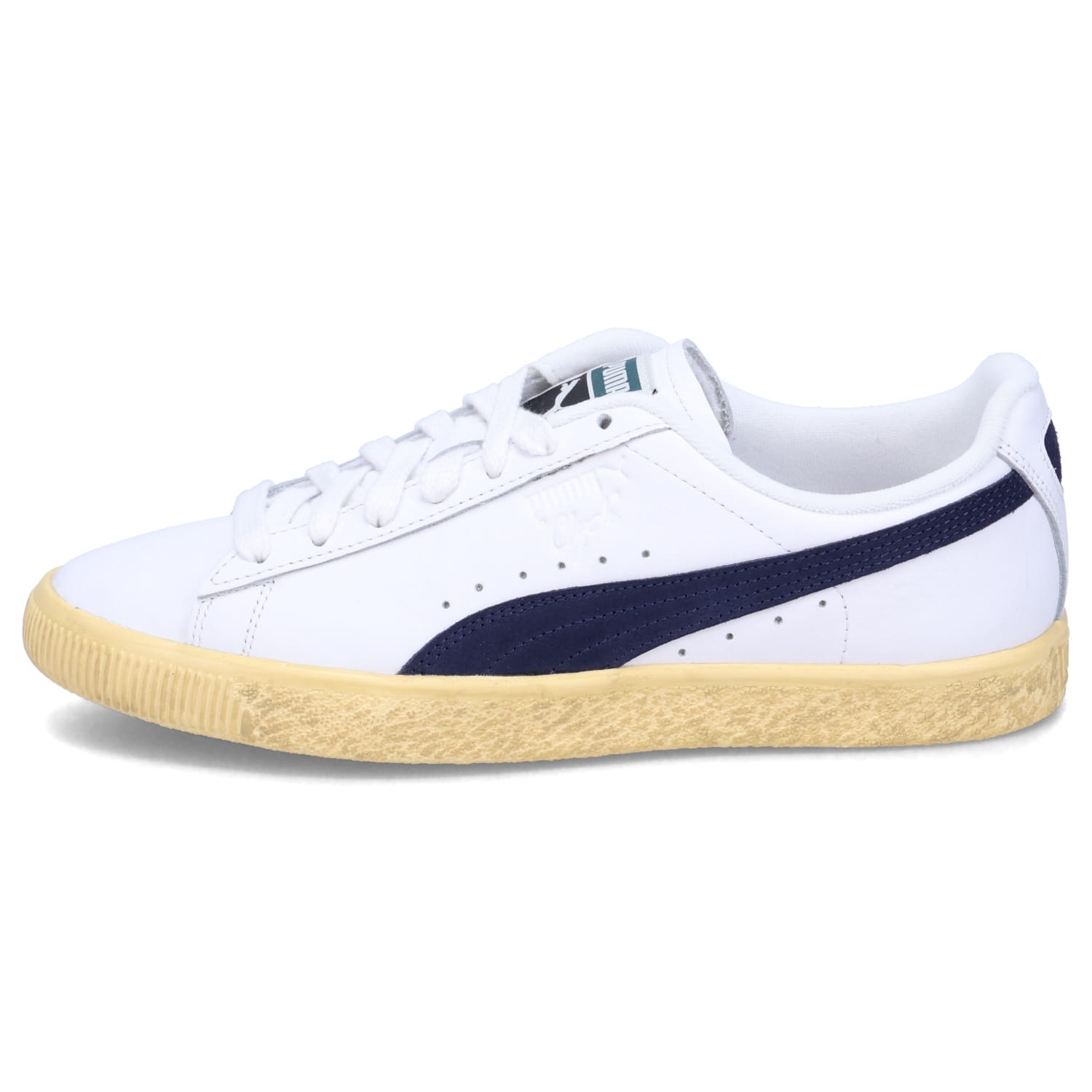 スニーカー クライド ヴィンテージ メンズ ホワイト 白 394687-01 スニーカー クライド ヴィンテージ メンズ ホワイト 白 394687-01