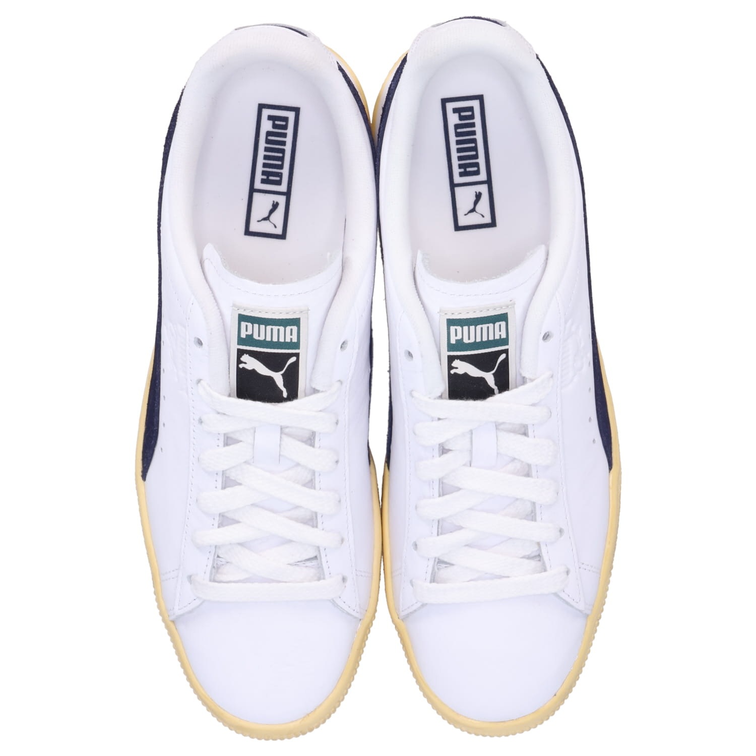 スニーカー クライド ヴィンテージ メンズ ホワイト 白 394687-01 スニーカー クライド ヴィンテージ メンズ ホワイト 白 394687-01