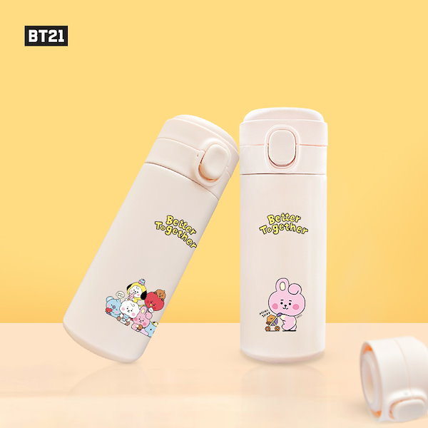 Qoo10] BT21 BTS魔法瓶カップ 防弾少年団水筒 真空