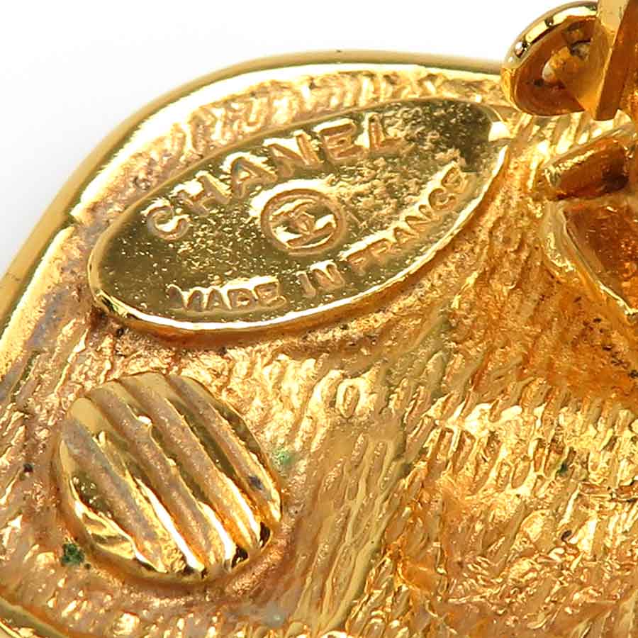 シャネル CHANEL イヤリング メタル ゴールド レディース e59088a シャネル CHANEL イヤリング メタル ゴールド レディース e59088a