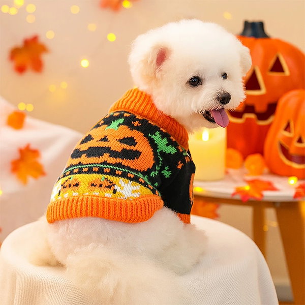 Qoo10] 犬服 ハロウィン かぼちゃ コスプレ衣装