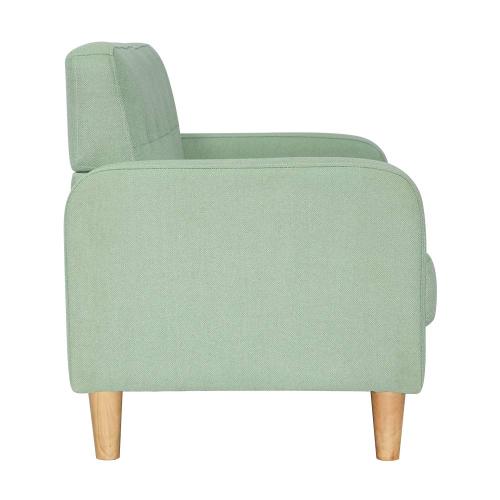 【国内発送】1264ソファー 2人掛け 肘付き 天然木脚 幅約110cm 簡単組み立て 2WAY ファブリック おしゃれ 新生活 北欧スタイル ソファベッド【グリーン】 【国内発送】1264ソファー 2人掛け 肘付き 天然木脚 幅約110cm 簡単組み立て 2WAY ファブリック おしゃれ 新生活 北欧スタイル ソファベッド【グリーン】