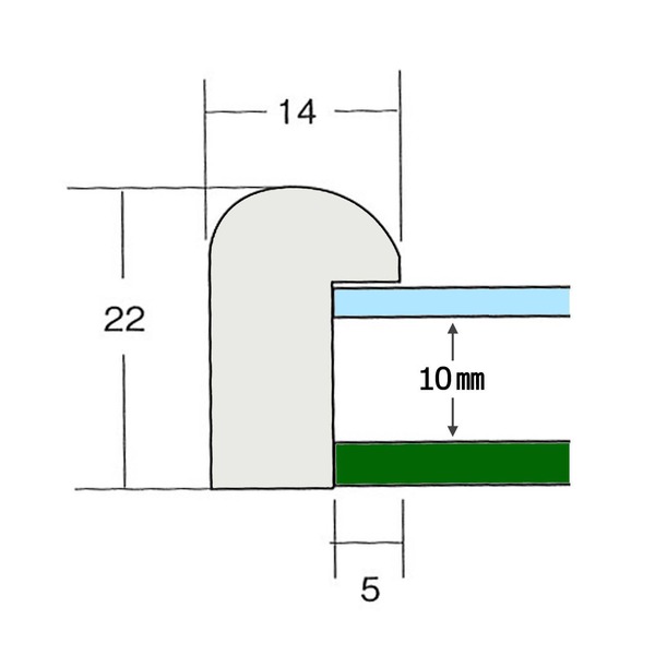 ( 木製額 ) デッサン額 太子サイズ 379×288mm ホワイト UVカットアクリル 木製 フレーム 額縁 額 ( 木製額 ) デッサン額 太子サイズ 379×288mm ホワイト UVカットアクリル 木製 フレーム 額縁 額