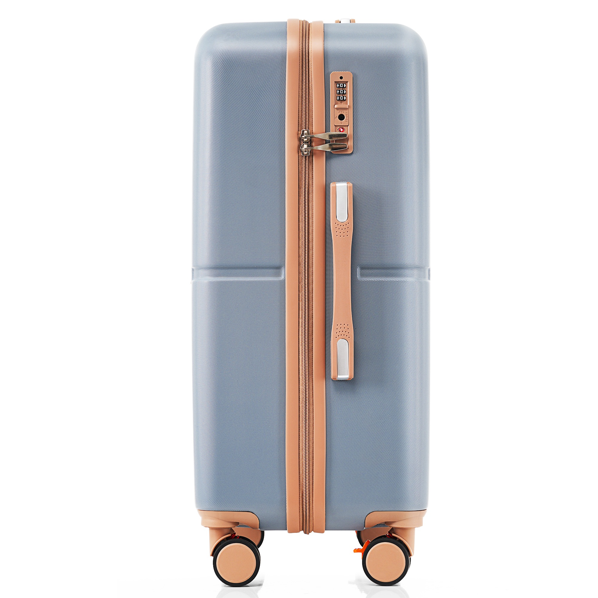 【国内即発送】スーツケース Lサイズ USBポート付き キャリーケース ストッパー付き カップホルダー付きフック式底足 7日~14日 大容量 超軽量 軽い おしゃれ64