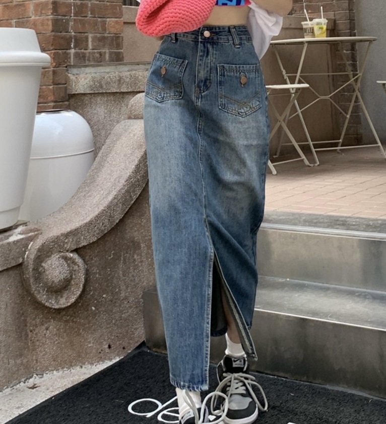 スカート モテアイテム デニムスカート ミモレ丈 サイドスリット 綿 デニム コットン 可愛い きれいめ 上品 おしゃれ かっこいい 可愛い ラブリー キュート ガーリー クール モード系 スカート モテアイテム デニムスカート ミモレ丈 サイドスリット 綿 デニム コットン 可愛い きれいめ 上品 おしゃれ かっこいい 可愛い ラブリー キュート ガーリー クール モード系