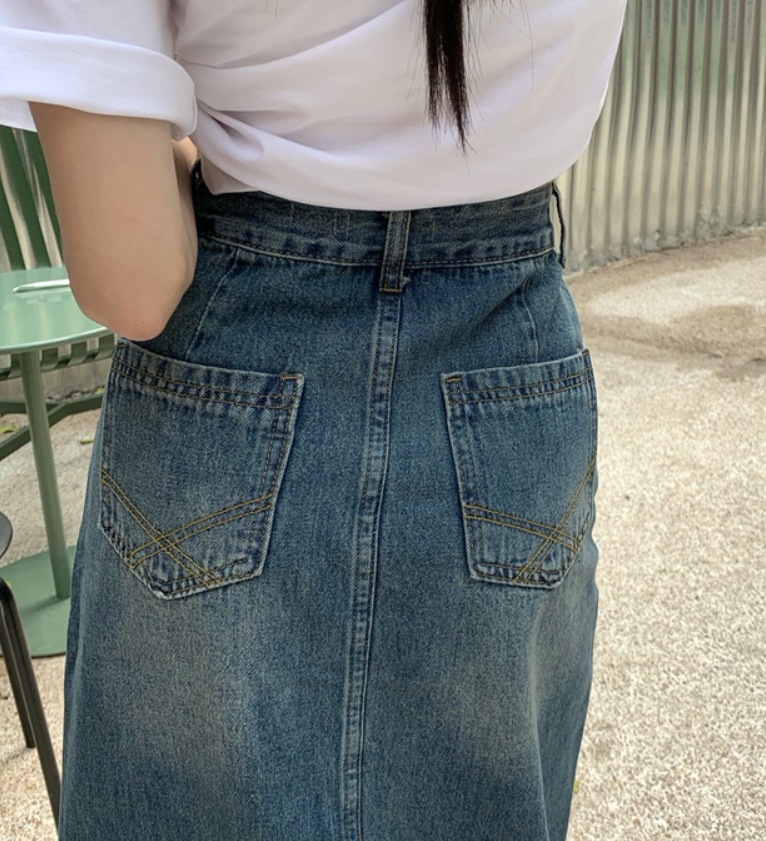 スカート モテアイテム デニムスカート ミモレ丈 サイドスリット 綿 デニム コットン 可愛い きれいめ 上品 おしゃれ かっこいい 可愛い ラブリー キュート ガーリー クール モード系 スカート モテアイテム デニムスカート ミモレ丈 サイドスリット 綿 デニム コットン 可愛い きれいめ 上品 おしゃれ かっこいい 可愛い ラブリー キュート ガーリー クール モード系