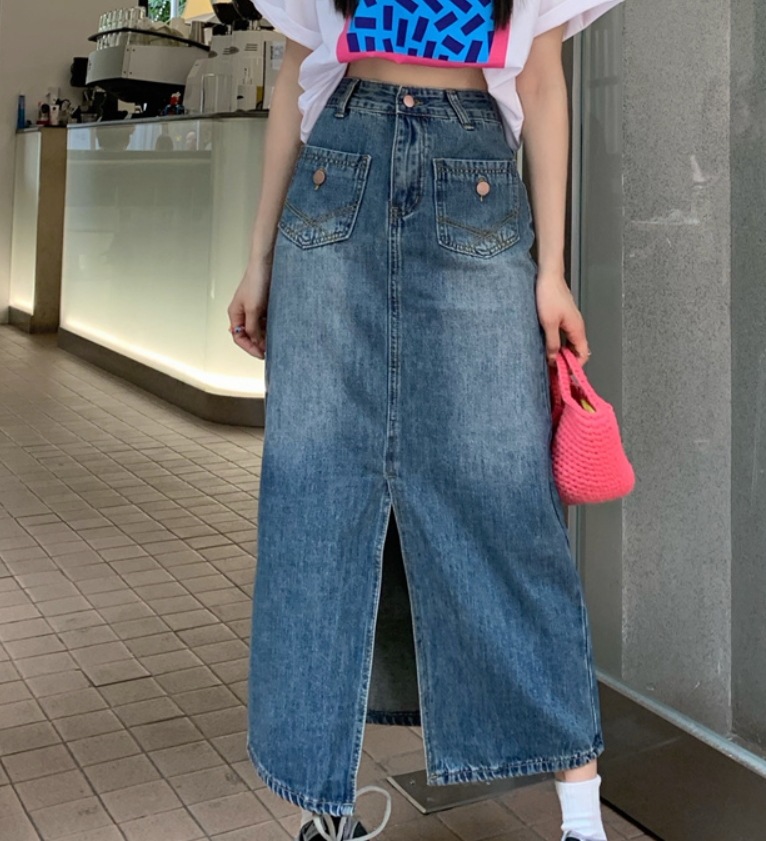 スカート モテアイテム デニムスカート ミモレ丈 サイドスリット 綿 デニム コットン 可愛い きれいめ 上品 おしゃれ かっこいい 可愛い ラブリー キュート ガーリー クール モード系 スカート モテアイテム デニムスカート ミモレ丈 サイドスリット 綿 デニム コットン 可愛い きれいめ 上品 おしゃれ かっこいい 可愛い ラブリー キュート ガーリー クール モード系