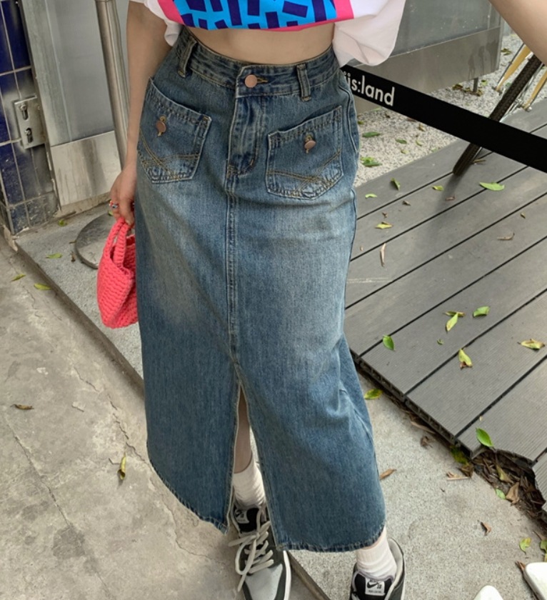 スカート モテアイテム デニムスカート ミモレ丈 サイドスリット 綿 デニム コットン 可愛い きれいめ 上品 おしゃれ かっこいい 可愛い ラブリー キュート ガーリー クール モード系 スカート モテアイテム デニムスカート ミモレ丈 サイドスリット 綿 デニム コットン 可愛い きれいめ 上品 おしゃれ かっこいい 可愛い ラブリー キュート ガーリー クール モード系