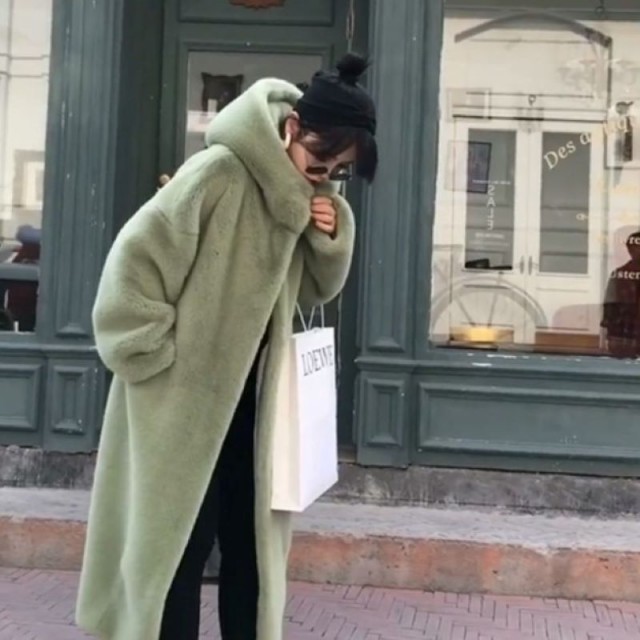 エコファー コート アウター フェイクファーコート コ コート アウター フード付き ロング 秋冬新作 エコファー コート アウター フェイクファーコート コ コート アウター フード付き ロング 秋冬新作