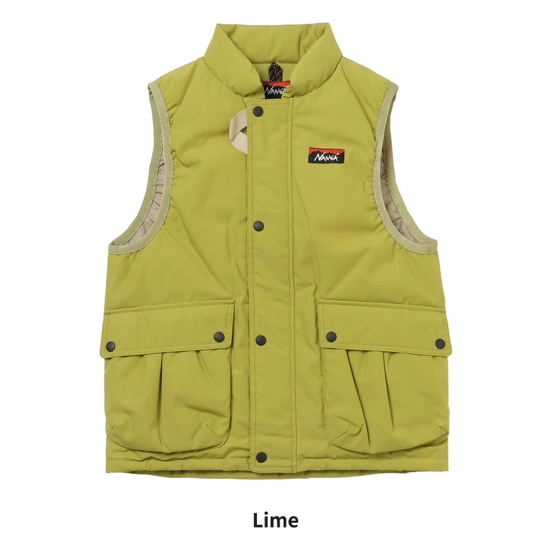 ナンガ キッズ ベスト NANGA ヒノックキッズダウンベスト 子ども HINOC KIDS DOWN VEST アウター 冬