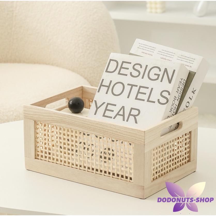 [7月新品-大ヒット中]アクセサリー トレイ 小物 ウッド バンブー 収納 バスケット 大小2点セット 全2色 韓国アクセサリー トレイ 小物 ウッド バンブー 収納 バスケット 大小2点セット 全2