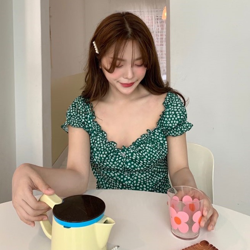 ワンピース 半袖 春 夏 かわいい aライン Aライン フレア フレアスカート ミニ丈 ショート丈 膝上 フリル袖 パフスリーブ 萌袖 Vネック スリム タイト 細身 ストレート Aライン スマート billgavett.com