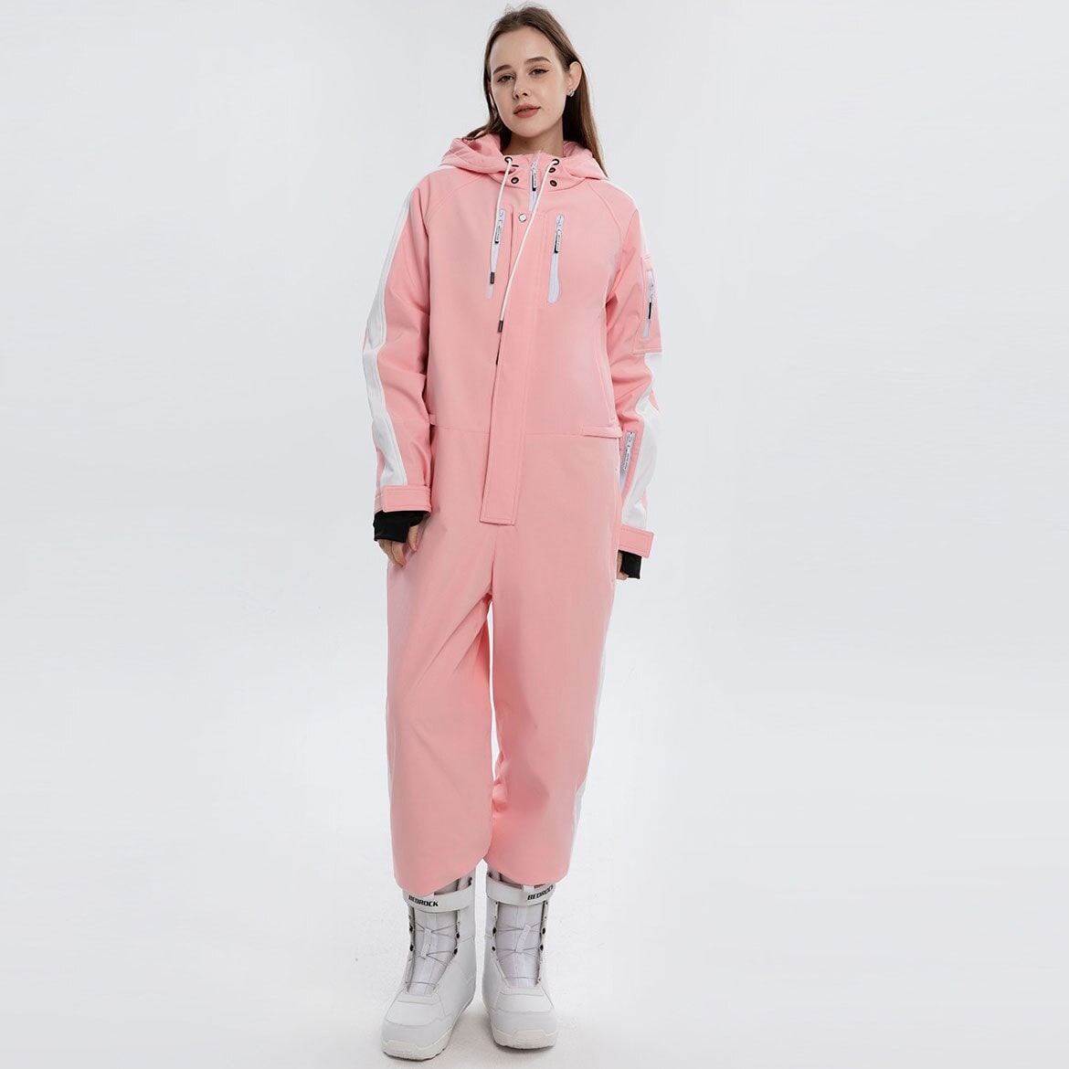 迅速な出荷 スノーパンツ スノーボードウェ ジャンプスーツ アスキーウェア 男女通用 防水 防寒