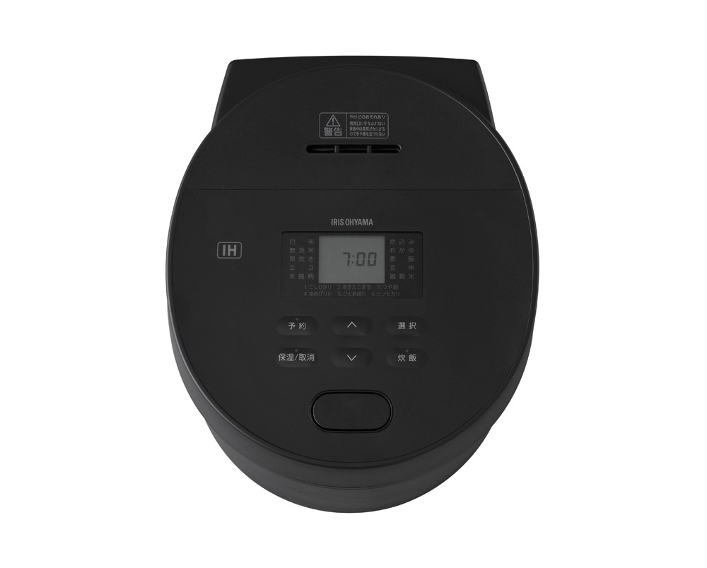 アイリスオーヤマ RC-ISA30-B IHジャー炊飯器(3合炊き) ブラック RCISA30B アイリスオーヤマ RC-ISA30-B IHジャー炊飯器(3合炊き) ブラック RCISA30B